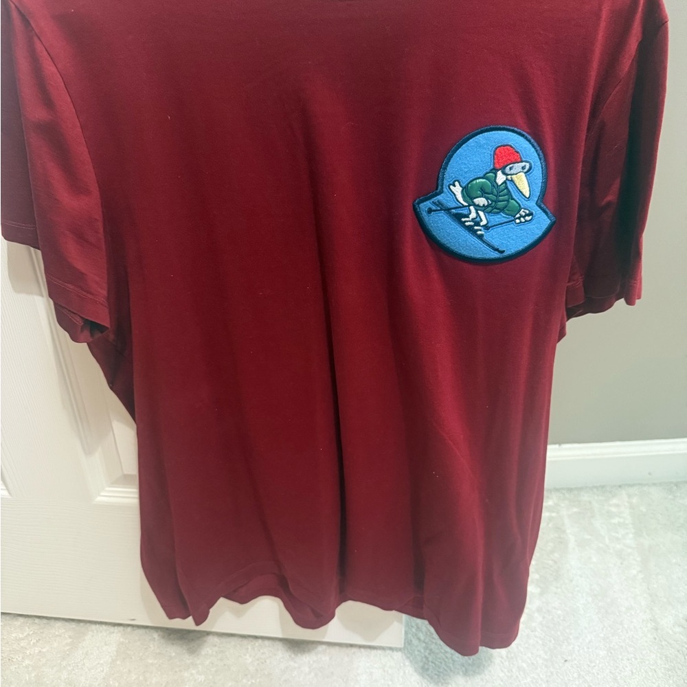Moncler Deep Red T-Shirt
